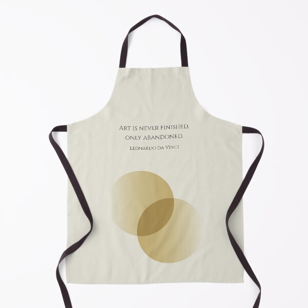 Item preview, Never Finished Leonardo da Vinci Quote Geometric Abstract designed and sold by kakarikihill.