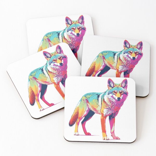 Item preview, Coyote | Watercolor | Wild Animal | Animal | Zoo | Wildlife | Lifestyle | Bold Colors  designed and sold by mwinter2205.