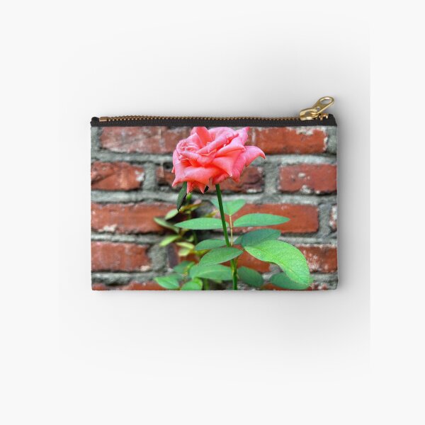 Item preview, Pink Rose Against a Brick Wall | Aesthetic Flowers designed and sold by YemmyZImages.