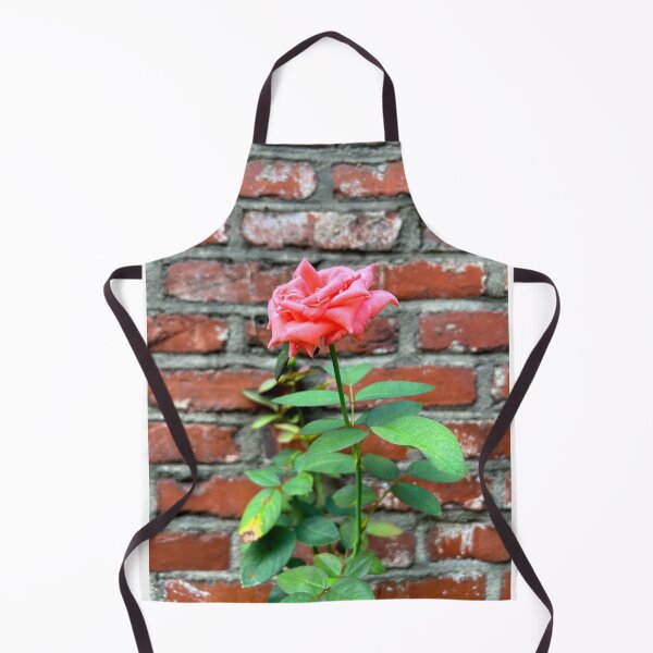 Item preview, Pink Rose Against a Brick Wall | Aesthetic Flowers designed and sold by YemmyZImages.