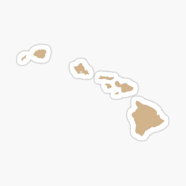 Artikel-Vorschau von Hellbraunes Hawaii-Design, designt und verkauft von PhilbonianDezin.