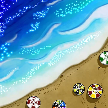 Artwork thumbnail, Magic Beach by OutJsWindow