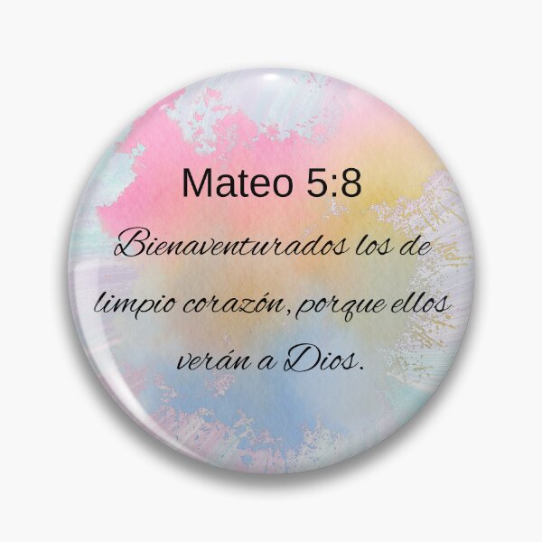 Item preview, Mateo 5:8 designed and sold by MRTUMujeruncion.
