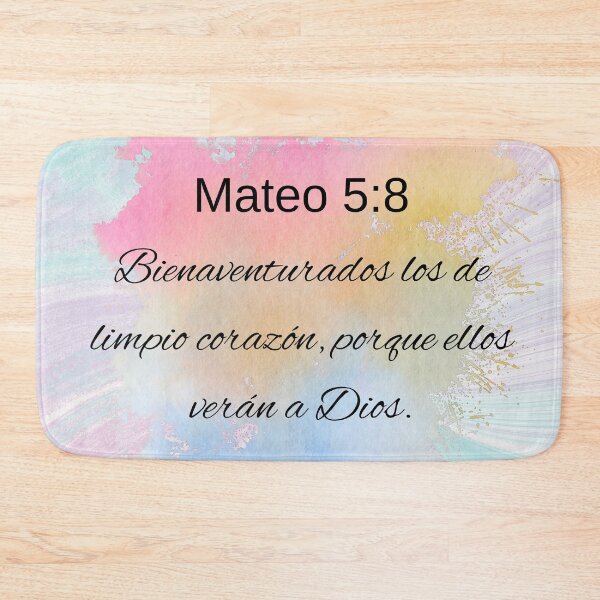 Item preview, Mateo 5:8 designed and sold by MRTUMujeruncion.