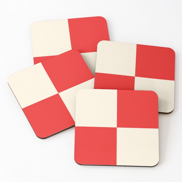 Item preview, Red Square Pattern designed and sold by LoveWithYou.