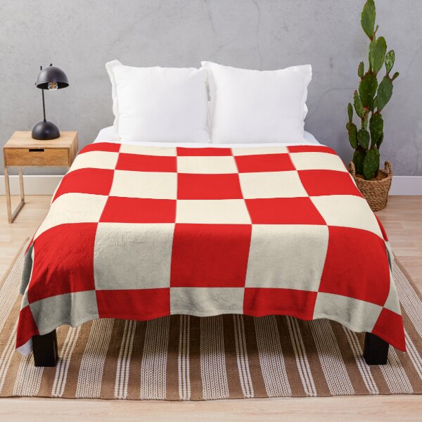 Item preview, Red Square Pattern designed and sold by LoveWithYou.