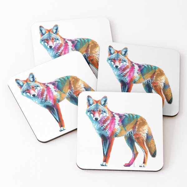Item preview, Coyote | Watercolor | Wild Animal | Animal | Zoo | Wildlife | Lifestyle | Bold Colors  designed and sold by mwinter2205.