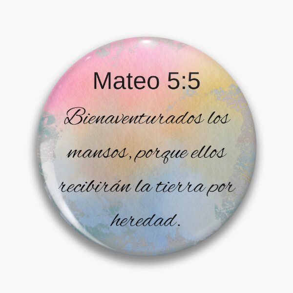 Item preview, Mateo 5:5 designed and sold by MRTUMujeruncion.