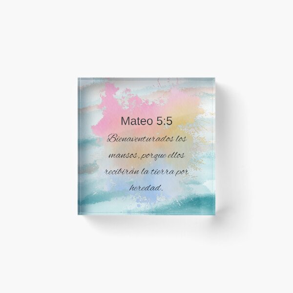 Item preview, Mateo 5:5 designed and sold by MRTUMujeruncion.