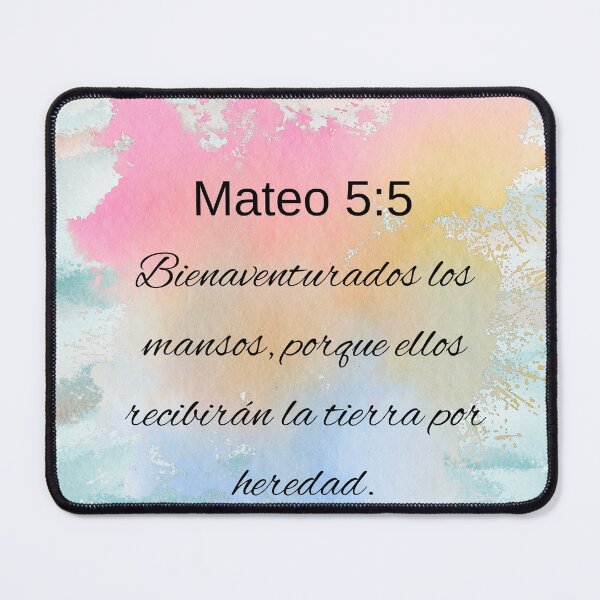 Item preview, Mateo 5:5 designed and sold by MRTUMujeruncion.