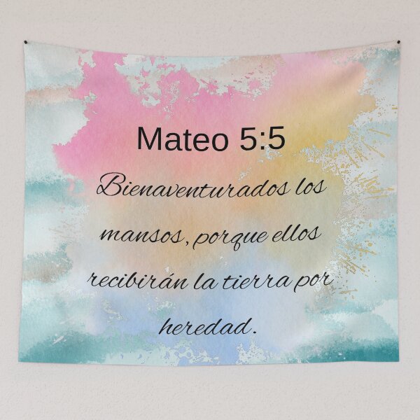 Item preview, Mateo 5:5 designed and sold by MRTUMujeruncion.
