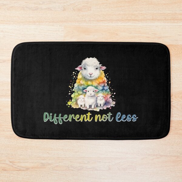 Item preview, Autism Different Not Less Sheep And Baby Lamb - Autistic Gril Boy  designed and sold by Smix Pixels.