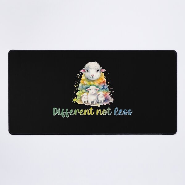 Item preview, Autism Different Not Less Sheep And Baby Lamb - Autistic Gril Boy designed and sold by Smix Pixels.