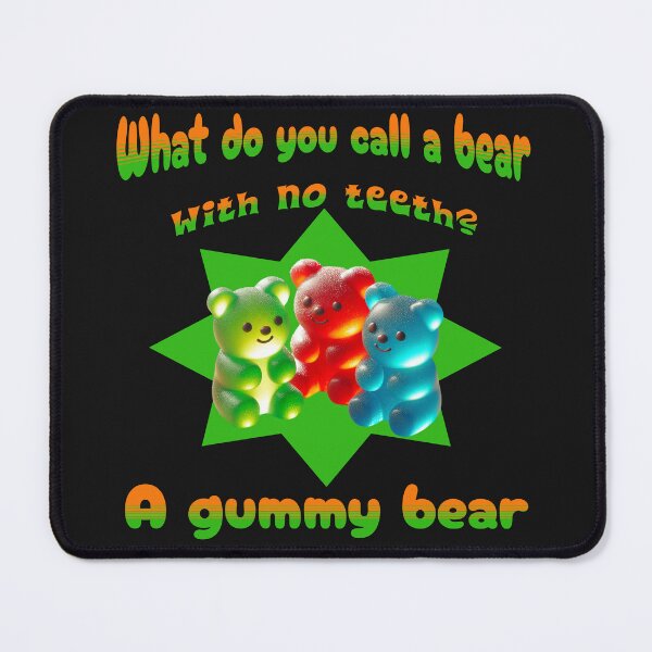 Item preview, Funny gummy bear  designed and sold by JennyFinns.