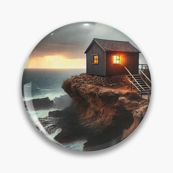 Item preview, Cliffside Solitude designed and sold by Wiredart.
