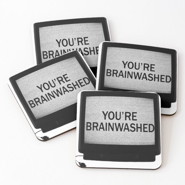 Item preview, You're brainwashed tv designed and sold by BrontesWhimsyStore.