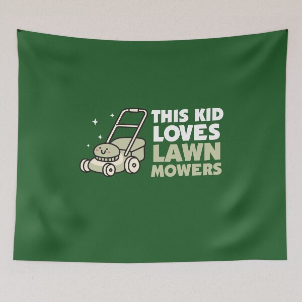 Item preview, This Kid Loves Lawn Mowers designed and sold by NQArtist.