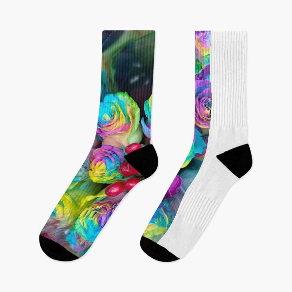 Item preview, Rainbow roses  designed and sold by BOBBYBABE.