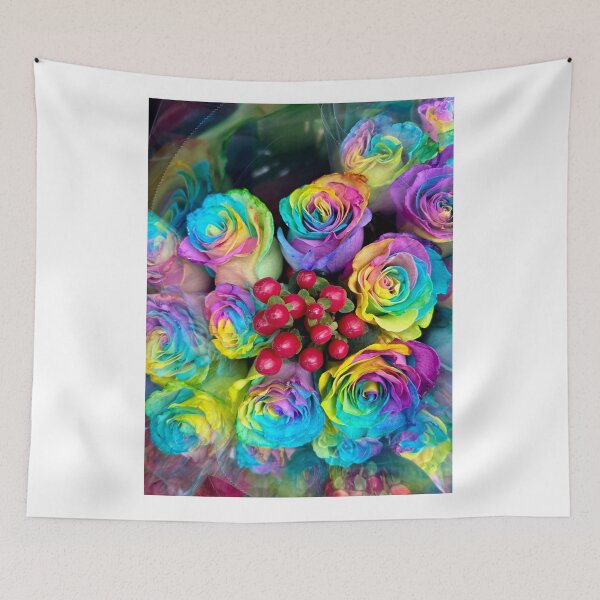 Item preview, Rainbow roses  designed and sold by BOBBYBABE.