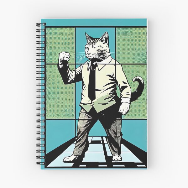 Item preview, Motivational cat in business suit, yes we can designed and sold by RK - Shop.