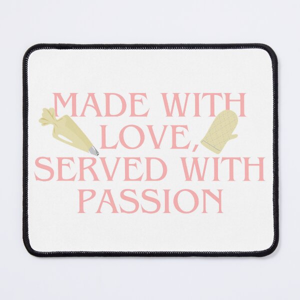 Item preview, Made with love served with passion designed and sold by Diana Moreno.