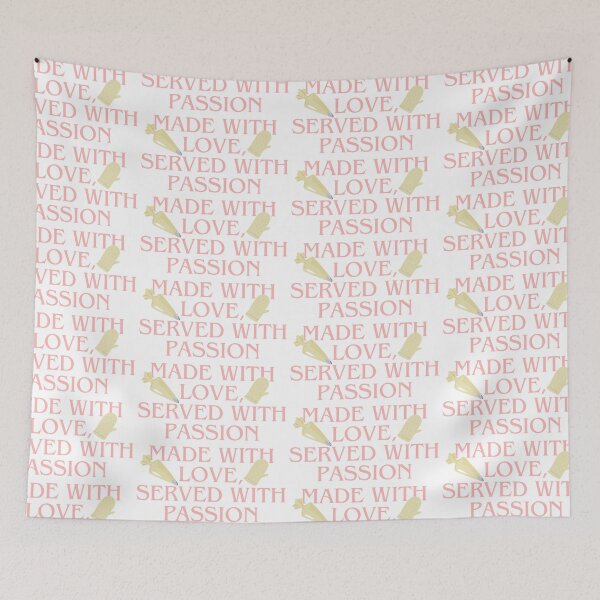 Item preview, Made with love served with passion  designed and sold by Diana Moreno.