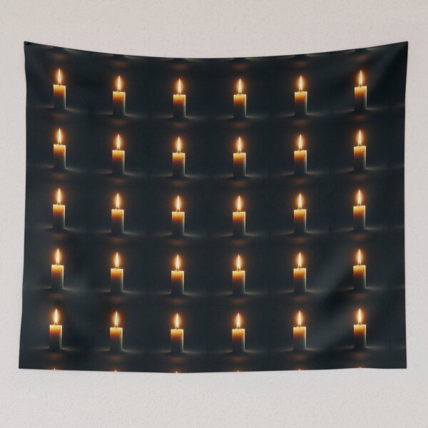 Item preview, Solitary Flame in the Dark designed and sold by Wiredart.