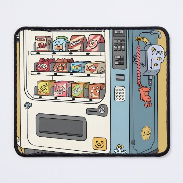 Item preview, Monster Snack Vending Machine: Quirky Illustration designed and sold by Brendan Arthur Ring.