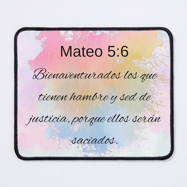 Item preview, Mateo 5:6 designed and sold by MRTUMujeruncion.