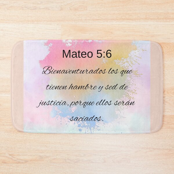 Item preview, Mateo 5:6 designed and sold by MRTUMujeruncion.