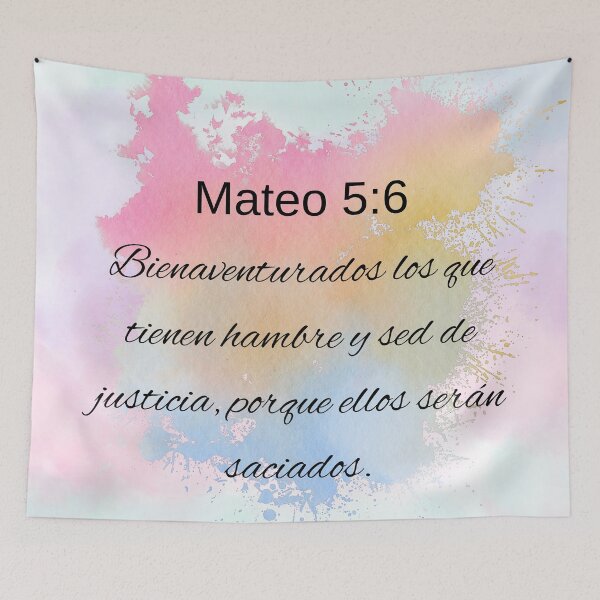 Item preview, Mateo 5:6 designed and sold by MRTUMujeruncion.