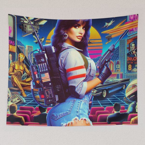 Item preview, 80s Action Girl designed and sold by PulpVintage.