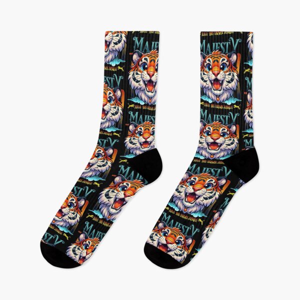 Item preview, Majesty – Rule the Urban Jungle Tiger Art designed and sold by Taans-Creation.
