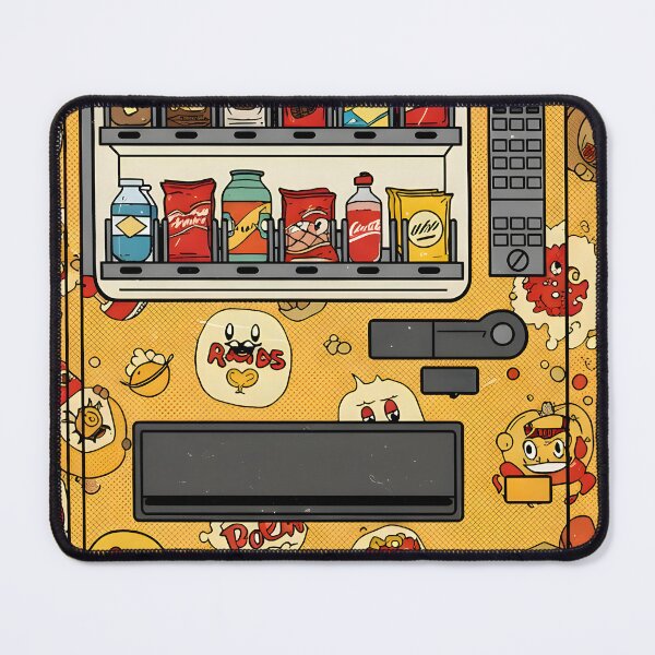 Item preview, Retro Snack Vending Machine: Illustrated Design designed and sold by Brendan Arthur Ring.