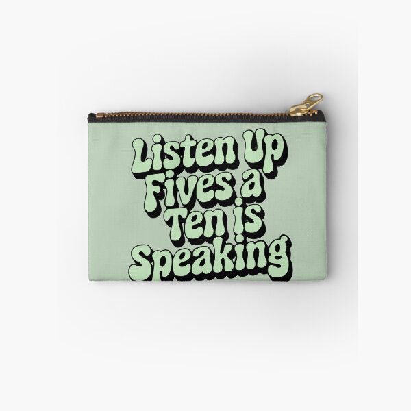 Item preview, Listen up fives a ten is speaking designed and sold by aluap106.
