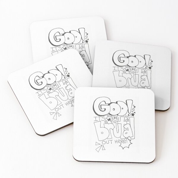 Item preview, God! It's Brutal Out Here!  designed and sold by twilight sparkle's shop.