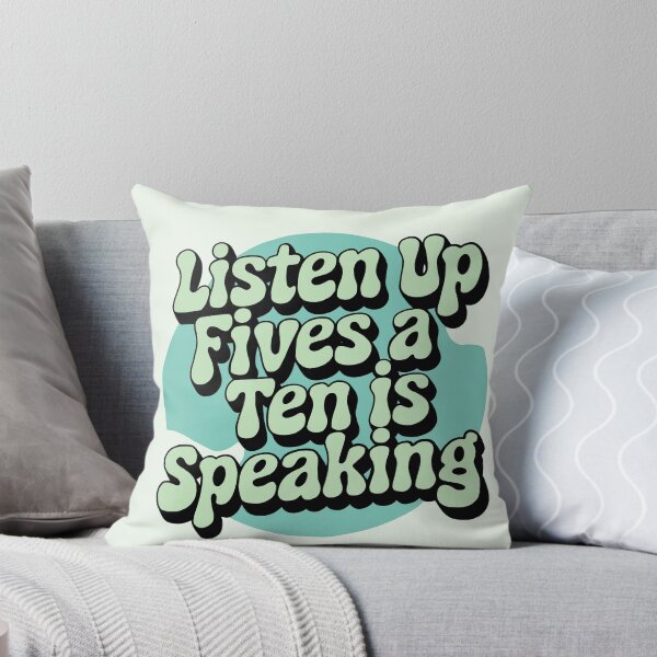 Item preview, Listen up fives a ten is speaking designed and sold by aluap106.