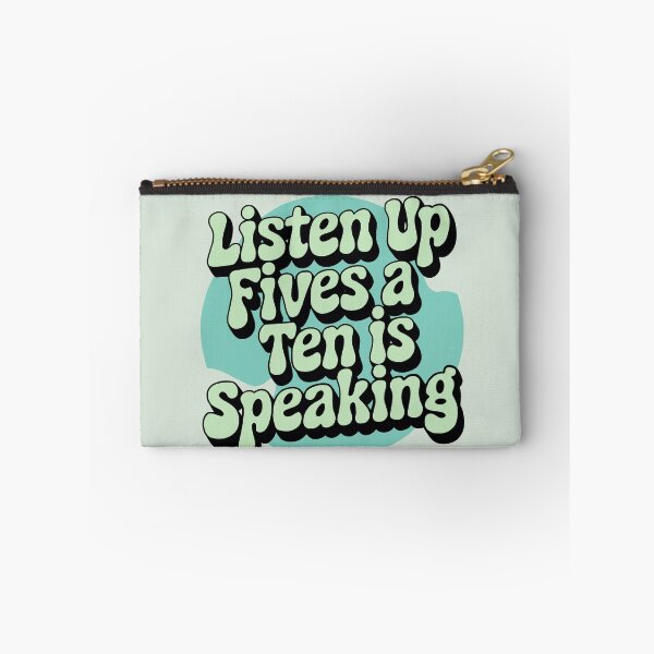 Item preview, Listen up fives a ten is speaking designed and sold by aluap106.