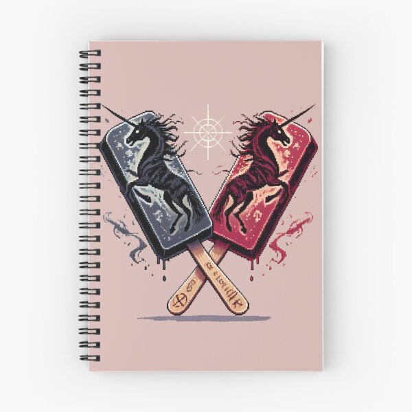 Item preview, Just Dark Unicorn Ice Cream Bars designed and sold by Fontible.