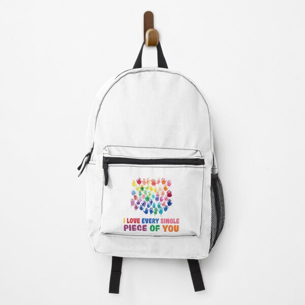 Item preview, I Love Every Single Piece Of You - Autism Colorful Hands  - Autistic Gril Boy  designed and sold by Smix Pixels.
