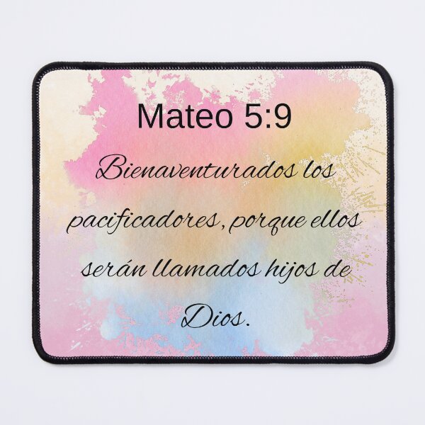 Item preview, Mateo 5:9 designed and sold by MRTUMujeruncion.