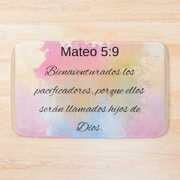Item preview, Mateo 5:9 designed and sold by MRTUMujeruncion.