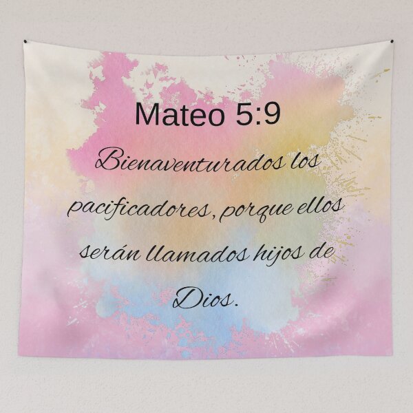 Item preview, Mateo 5:9 designed and sold by MRTUMujeruncion.