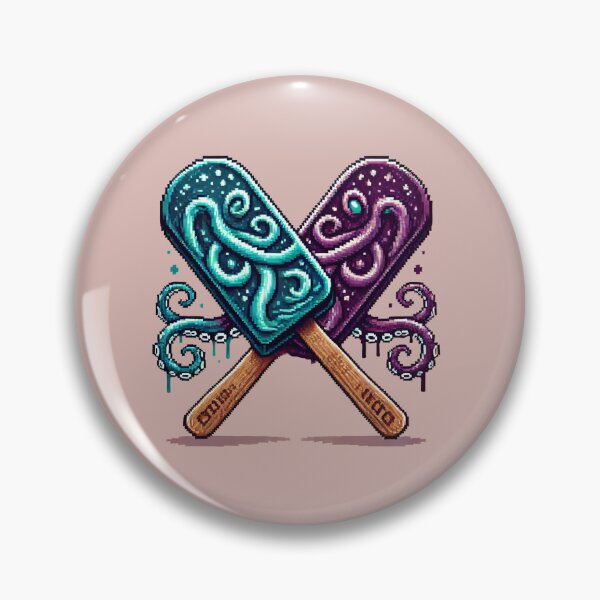 Item preview, Just Crookie Kraken Ice Cream Bars designed and sold by Fontible.