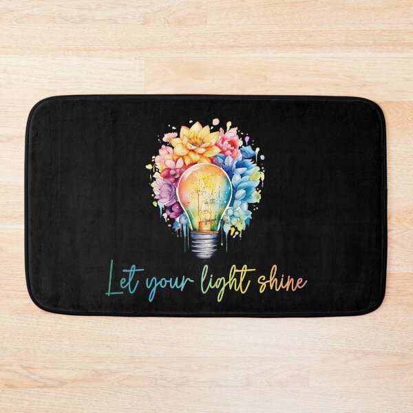 Item preview, Let your Light Shine - Colorful Flower Lamp - Autistic Gril Boy  designed and sold by Smix Pixels.