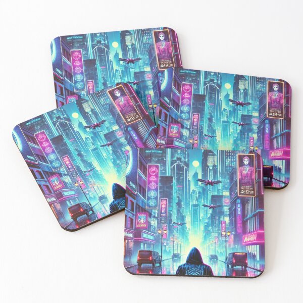Item preview, Cyberpunk Dystopia designed and sold by DarkEchoDesigns.