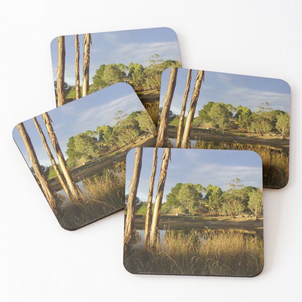 Item preview, Summer by the Dam - Adelaide Hills Wine Region - Fleurieu Peninsula by South Australian artist Avril Thomas designed and sold by MagpieSprings.