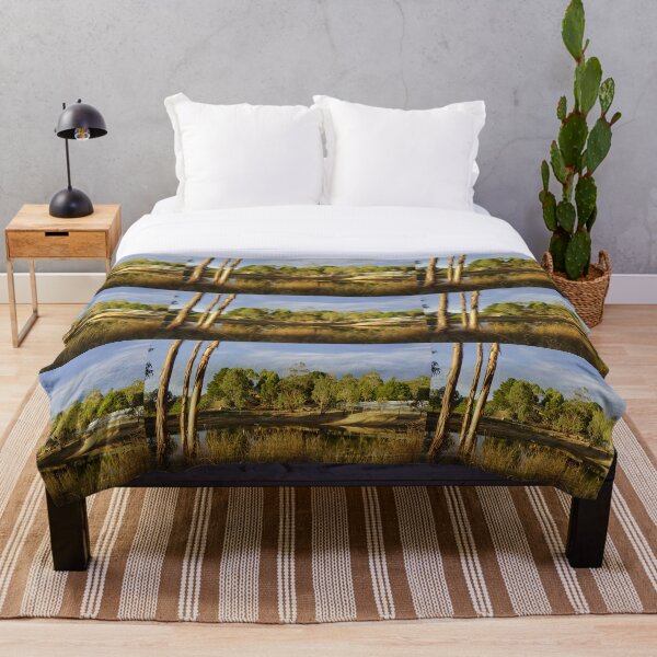 Item preview, Summer by the Dam - Adelaide Hills Wine Region - Fleurieu Peninsula by South Australian artist Avril Thomas designed and sold by MagpieSprings.