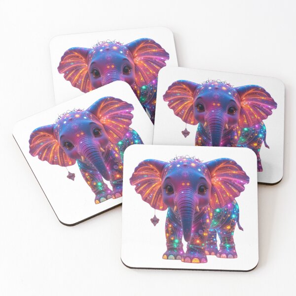 Item preview, Luminous Little Elephant designed and sold by GloriousArtSKD.