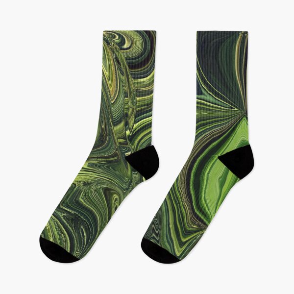 Item preview, Abstract Green Energy Flow designed and sold by Wiredart.